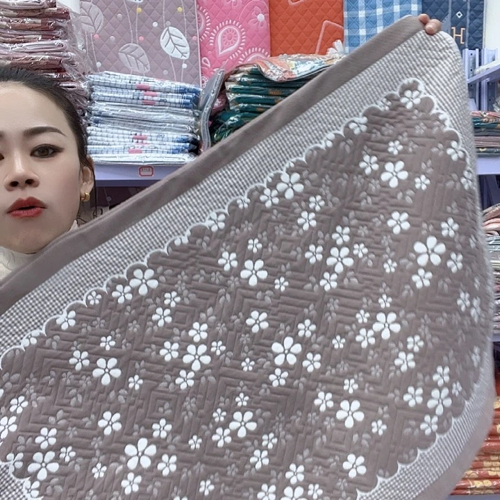 棉咖色雪花纯棉面料