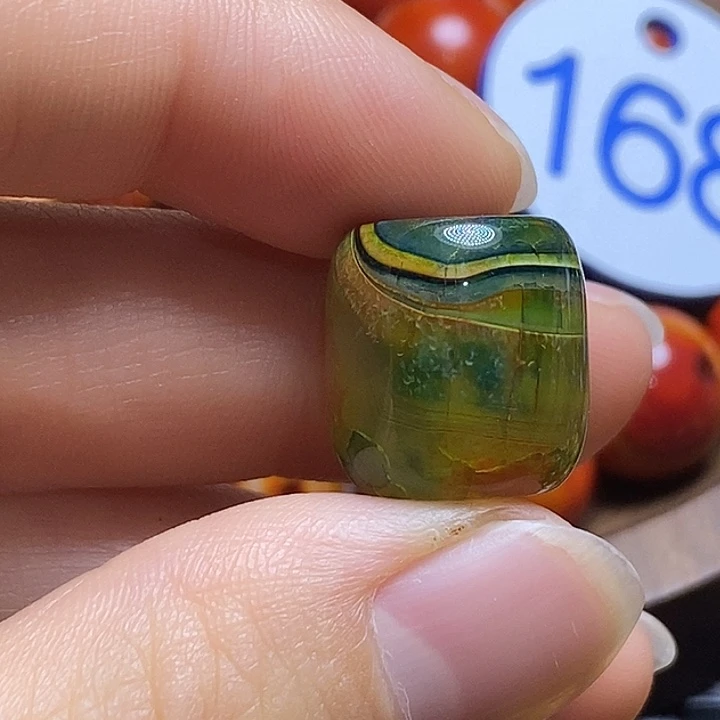 原***光玛瑙/玉髓未镶嵌颈饰