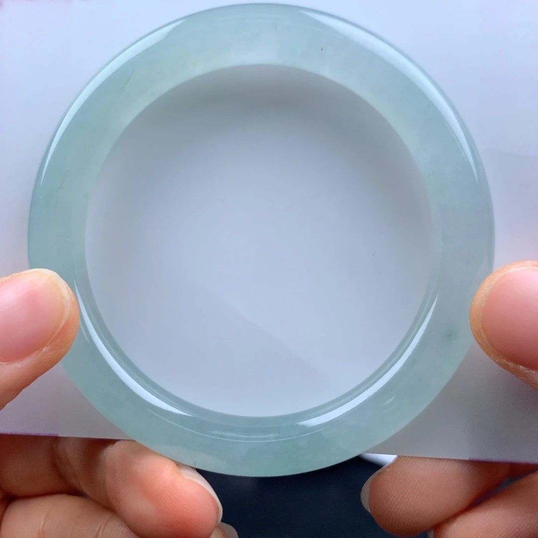 翡翠未镶嵌手镯强推