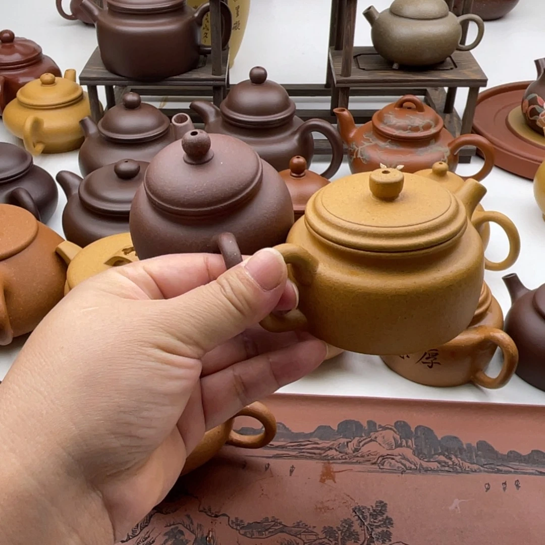 得***僧紫砂茶壶宜兴紫砂
