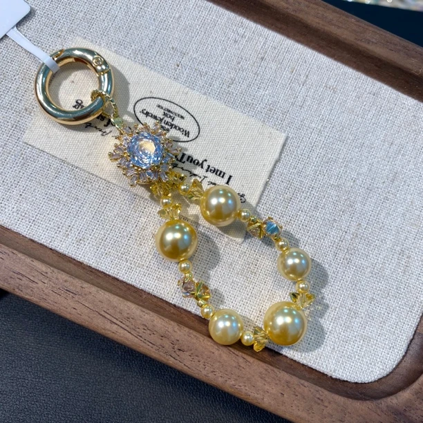 292金色雪落下原创手机链