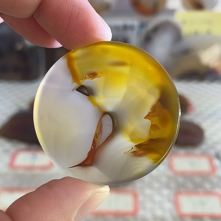 玛瑙/玉髓合金颈饰