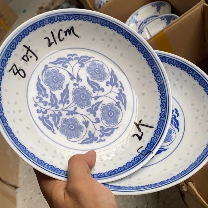 景德镇高温细白瓷餐具