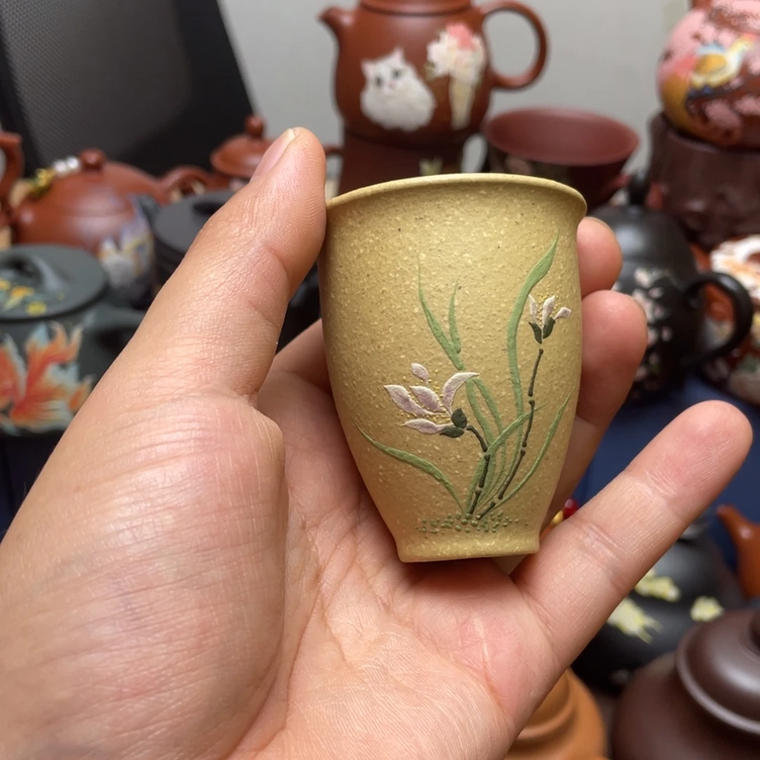 茶杯紫砂紫砂主人杯50cc