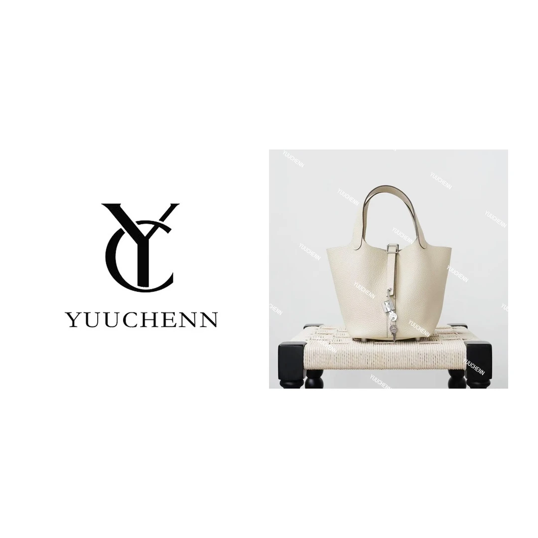YUUCHENN【菜篮子】手工蜡线18cm原创设计高定真皮包 HH7252
