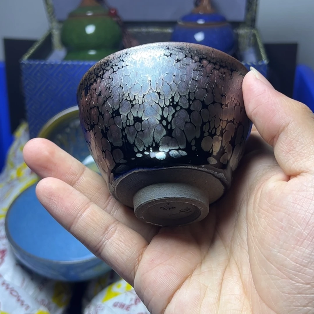 茶盏建阳建盏喝茶主人杯