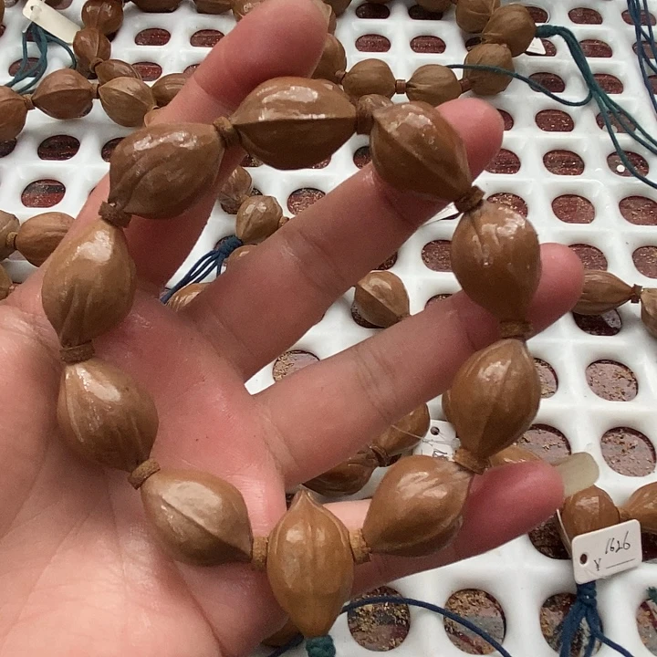 吊坠橄榄核1725三面佛梅林铁核