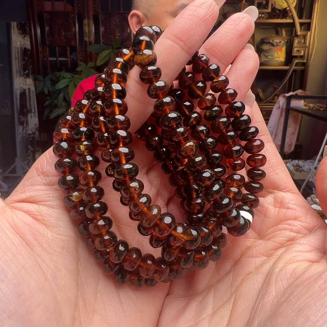 琥珀未镶嵌裸石抚顺琥珀10545八多样性发其一