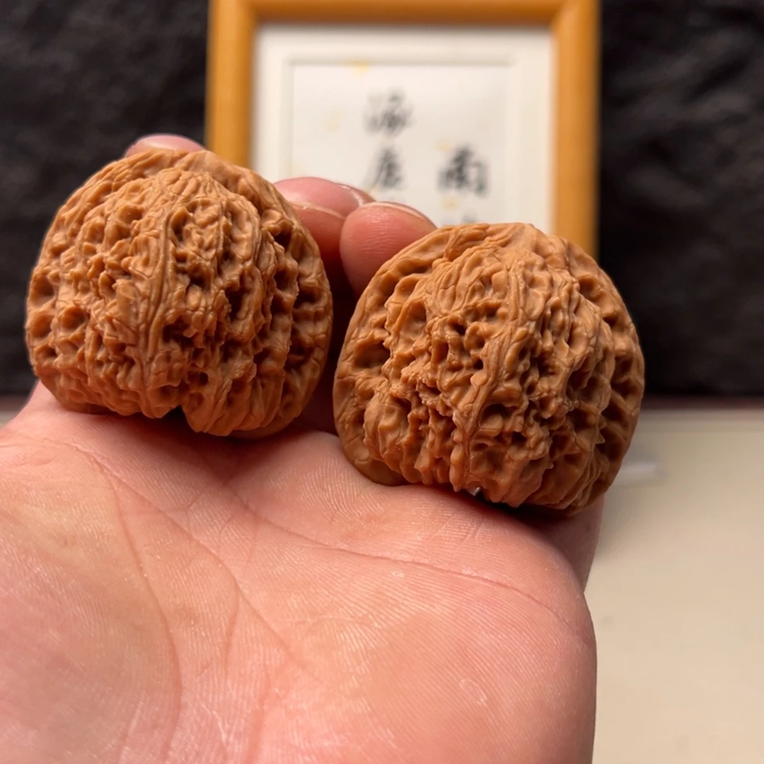 你***遍文玩核桃把件南疆43.5
