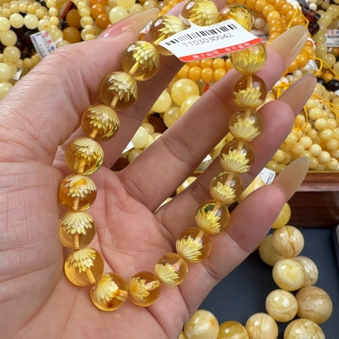 琥珀未镶嵌珠宝奇石