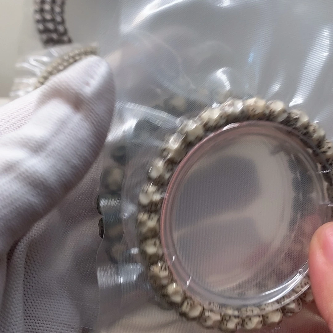 星月菩提吊坠石玉无相8*7单