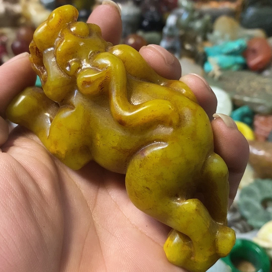 和田玉（糖玉）未镶嵌挂件