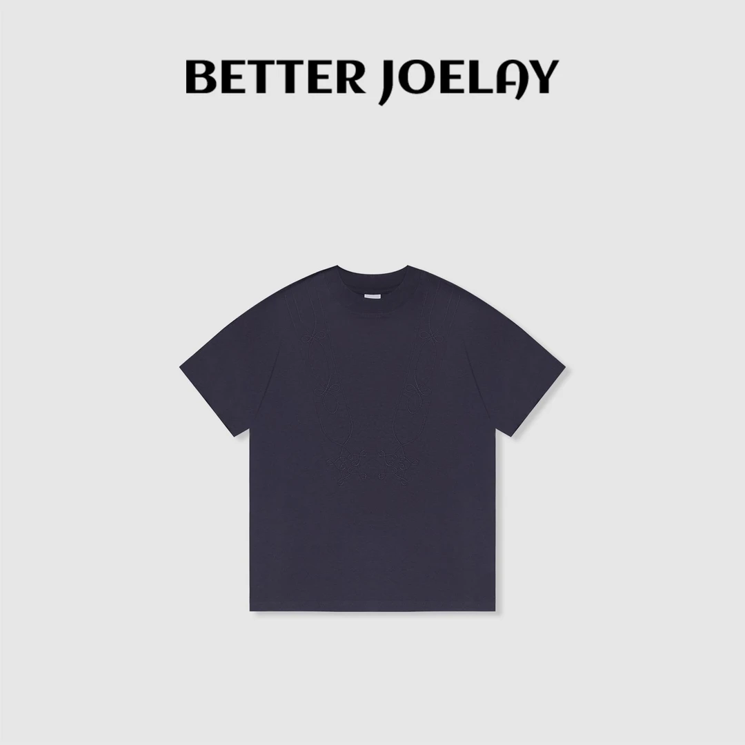 BETTER JOELAY -中版【风扬起时】百搭时尚微宽松短袖T恤ZZ3865