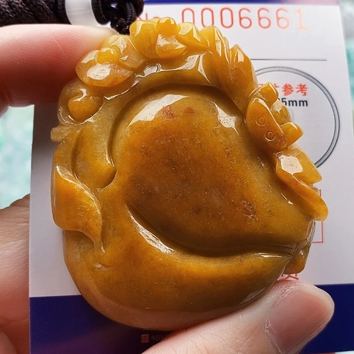 吊坠(不含链)未镶嵌翡翠