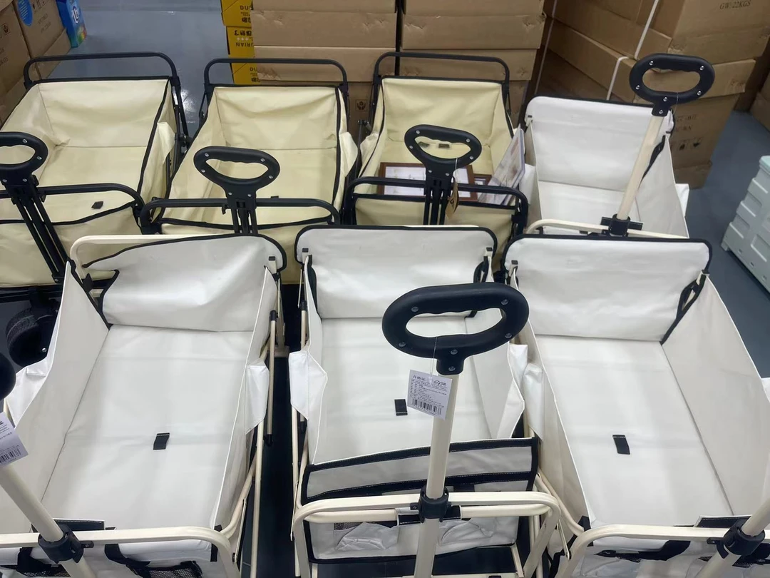 品质露营推车可折叠户外小推车营地拖车拉杆拉车桌板野营