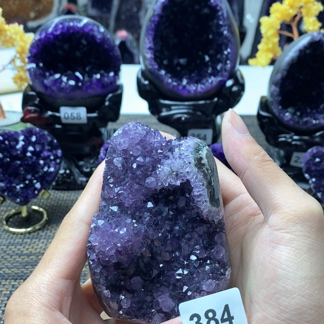 大型摆件（非配饰）紫晶未镶嵌