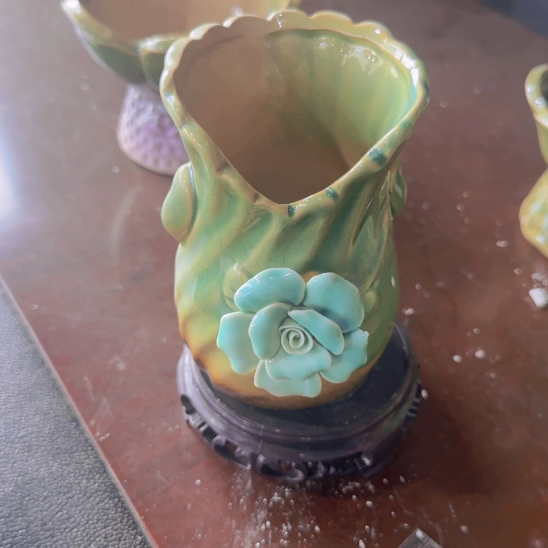 紫砂花盆粗陶盆粗