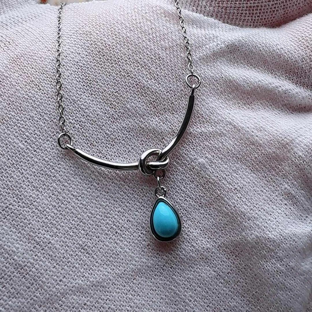 绿松石珠宝奇石银S925镶嵌