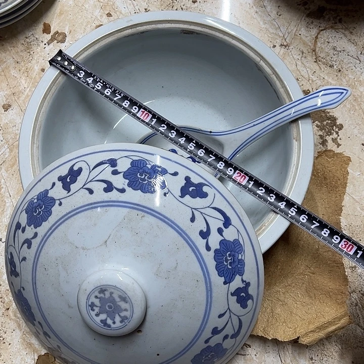 陶其他芙蓉花品锅加大勺