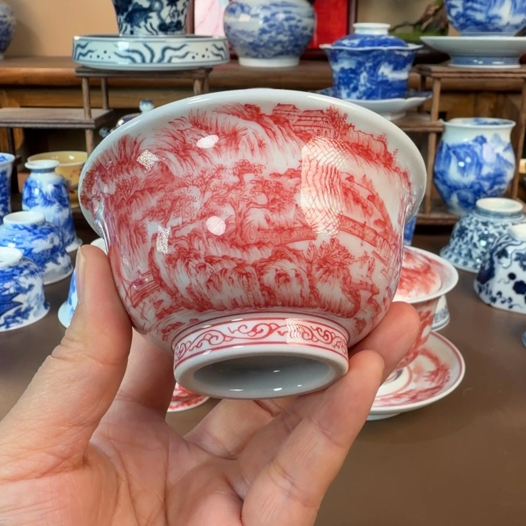 景德镇陶瓷手工手绘