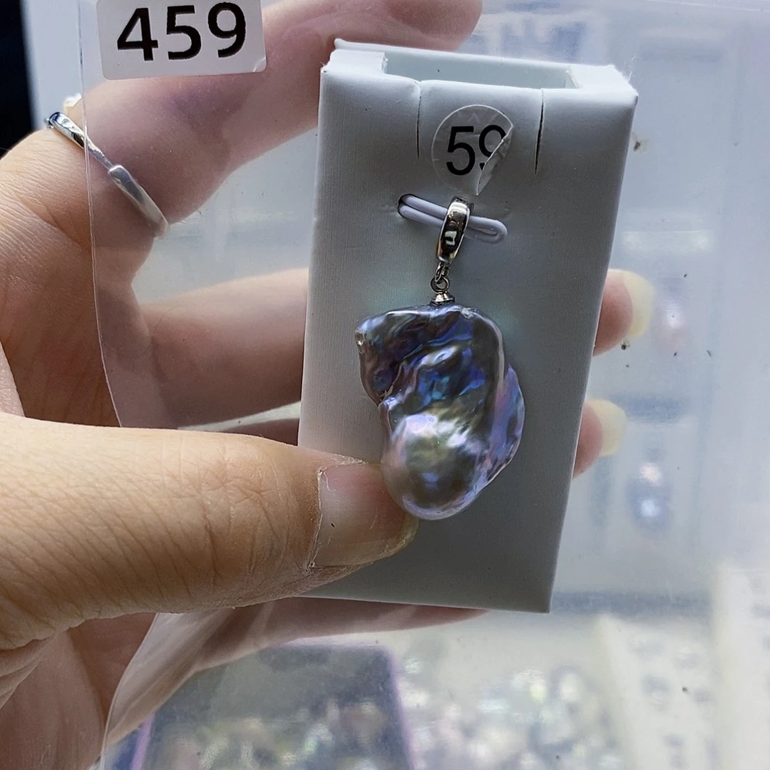 颈饰合金淡水珍珠