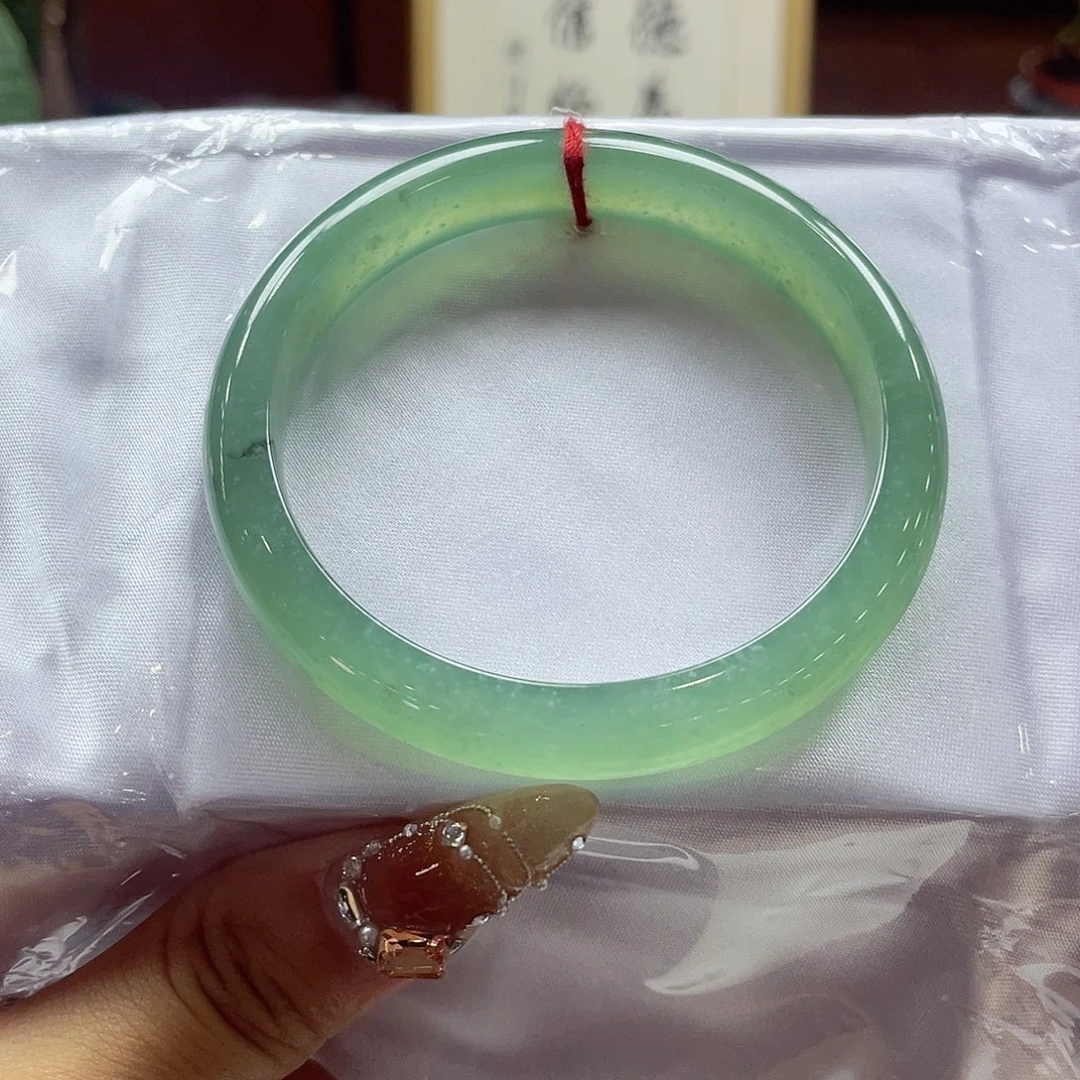 翡翠未镶嵌手镯14号