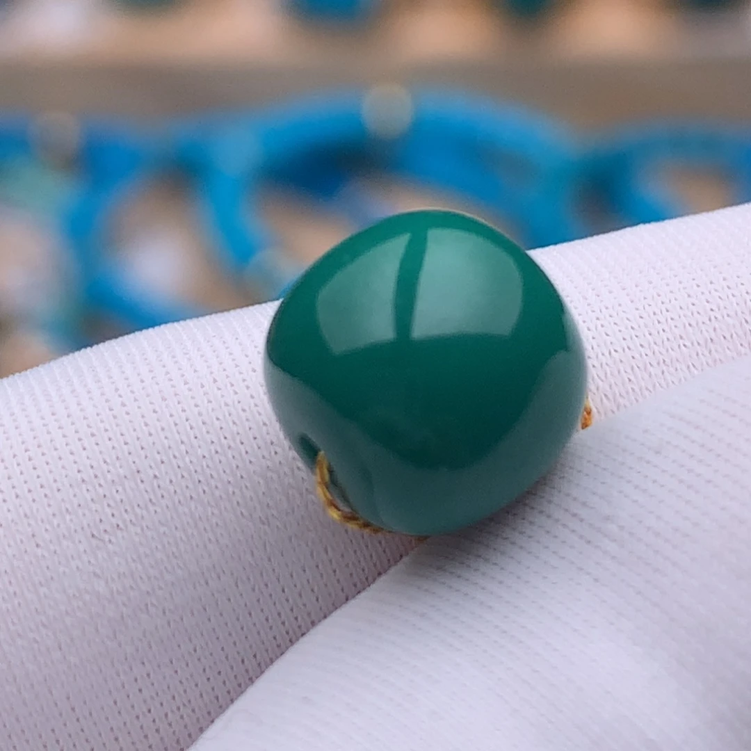 绿松石未镶嵌珠宝奇石9.5mm