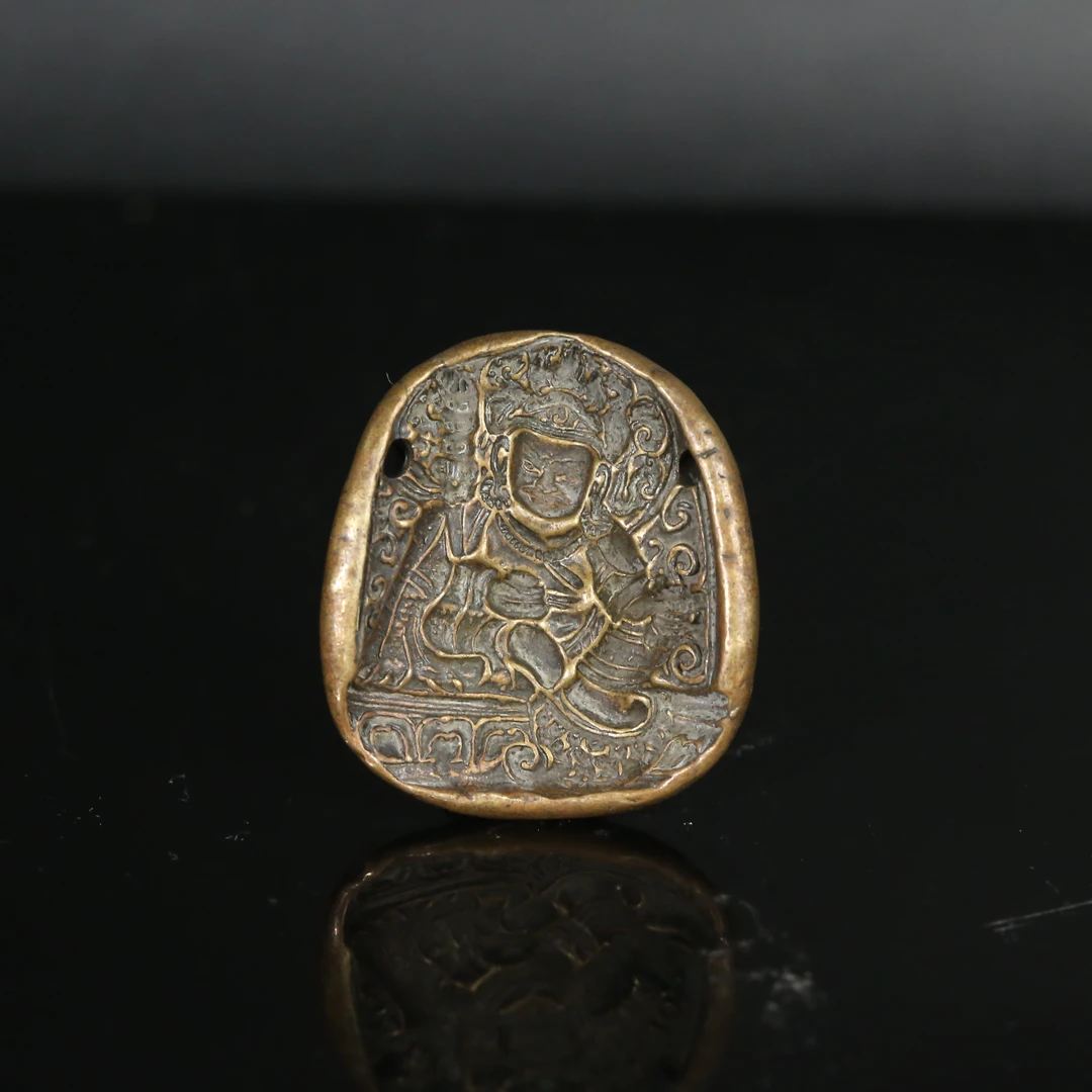 十九世纪莲花生大士擦模【文物宝库】YZY2510082022