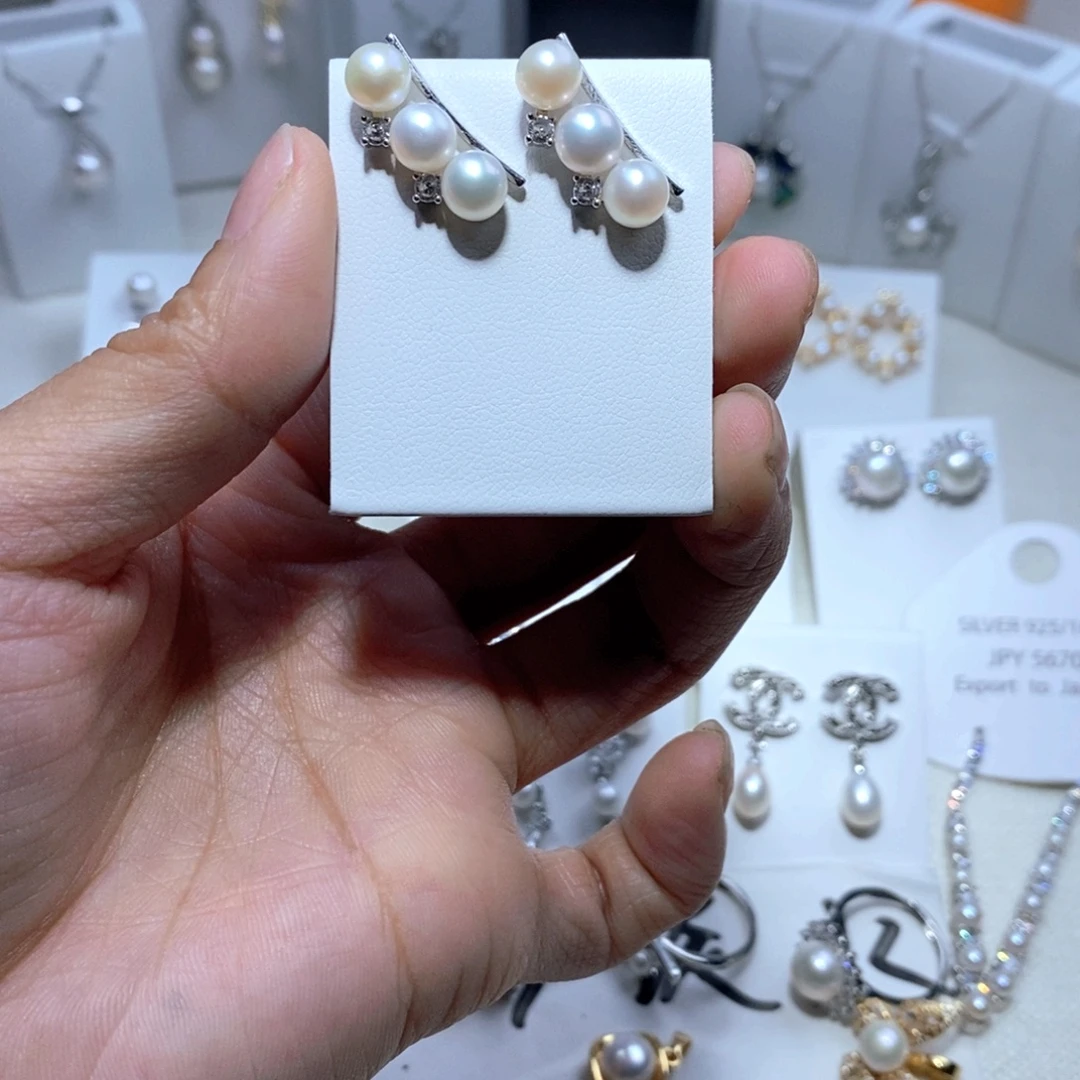 耳饰未镶嵌淡水珍珠