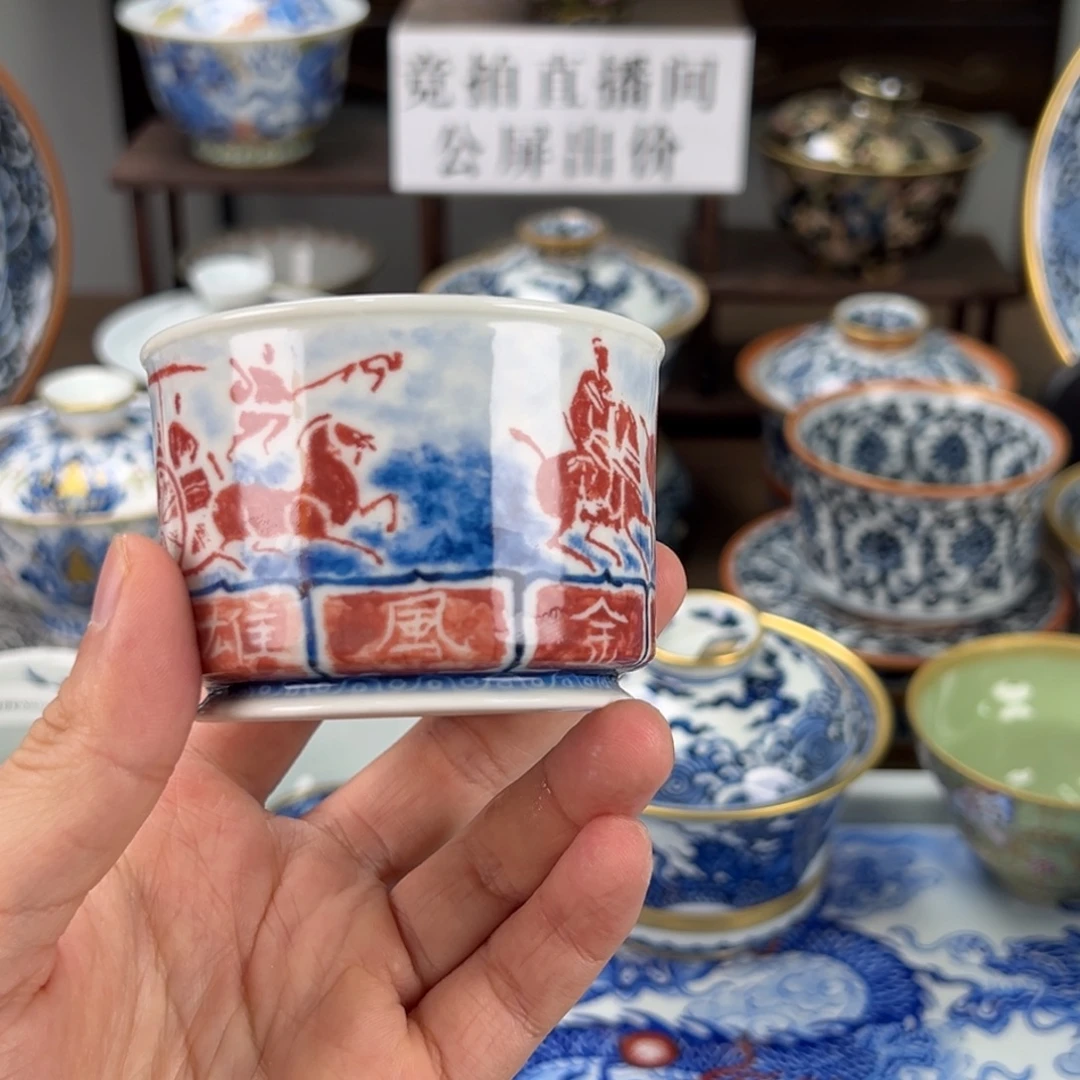 犯***了景德镇手工手绘陶瓷