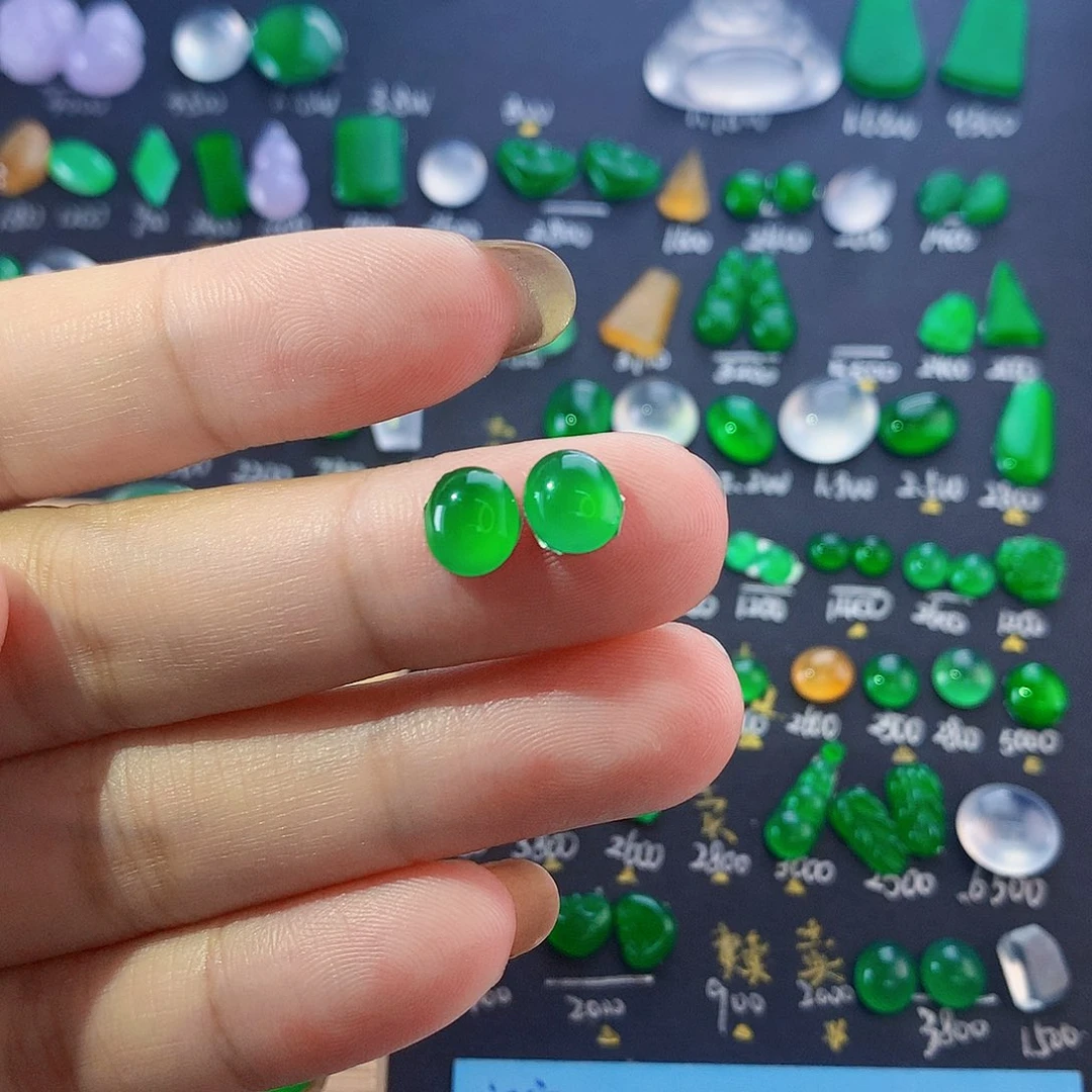 翡翠未镶嵌颈饰纯天然翡翠a货