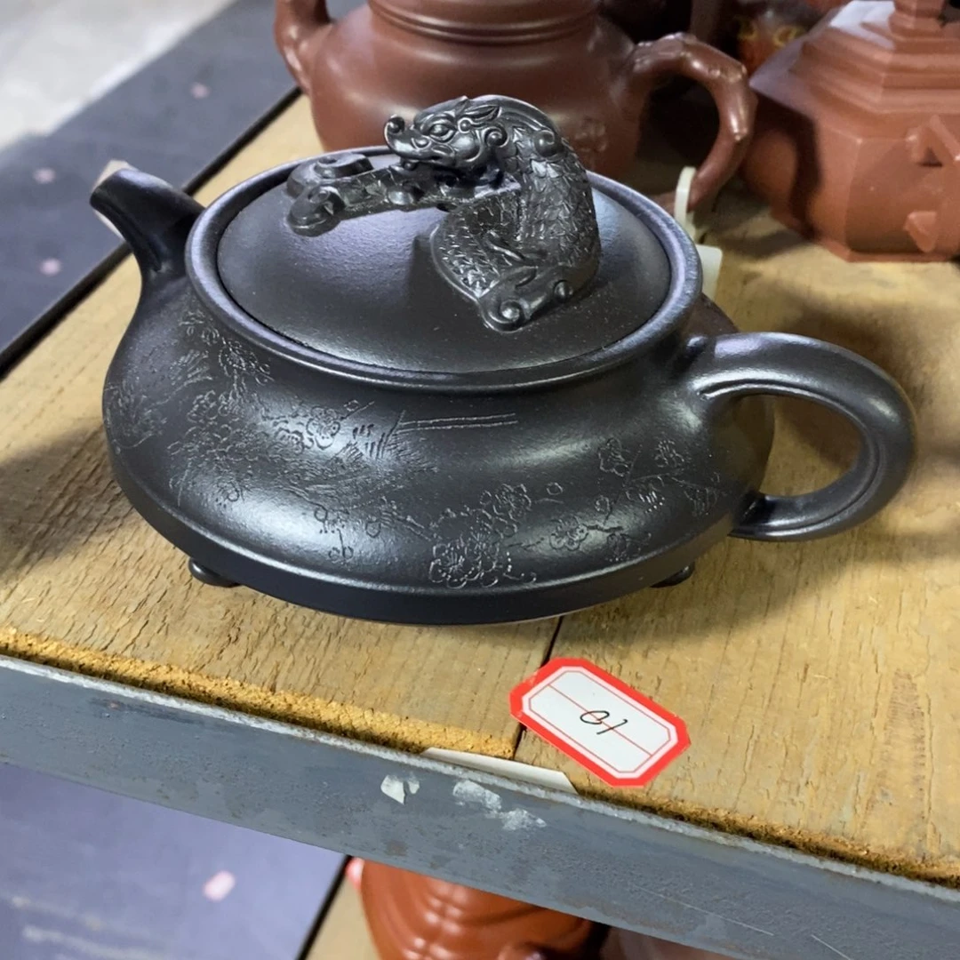 紫砂茶壶原矿手工121