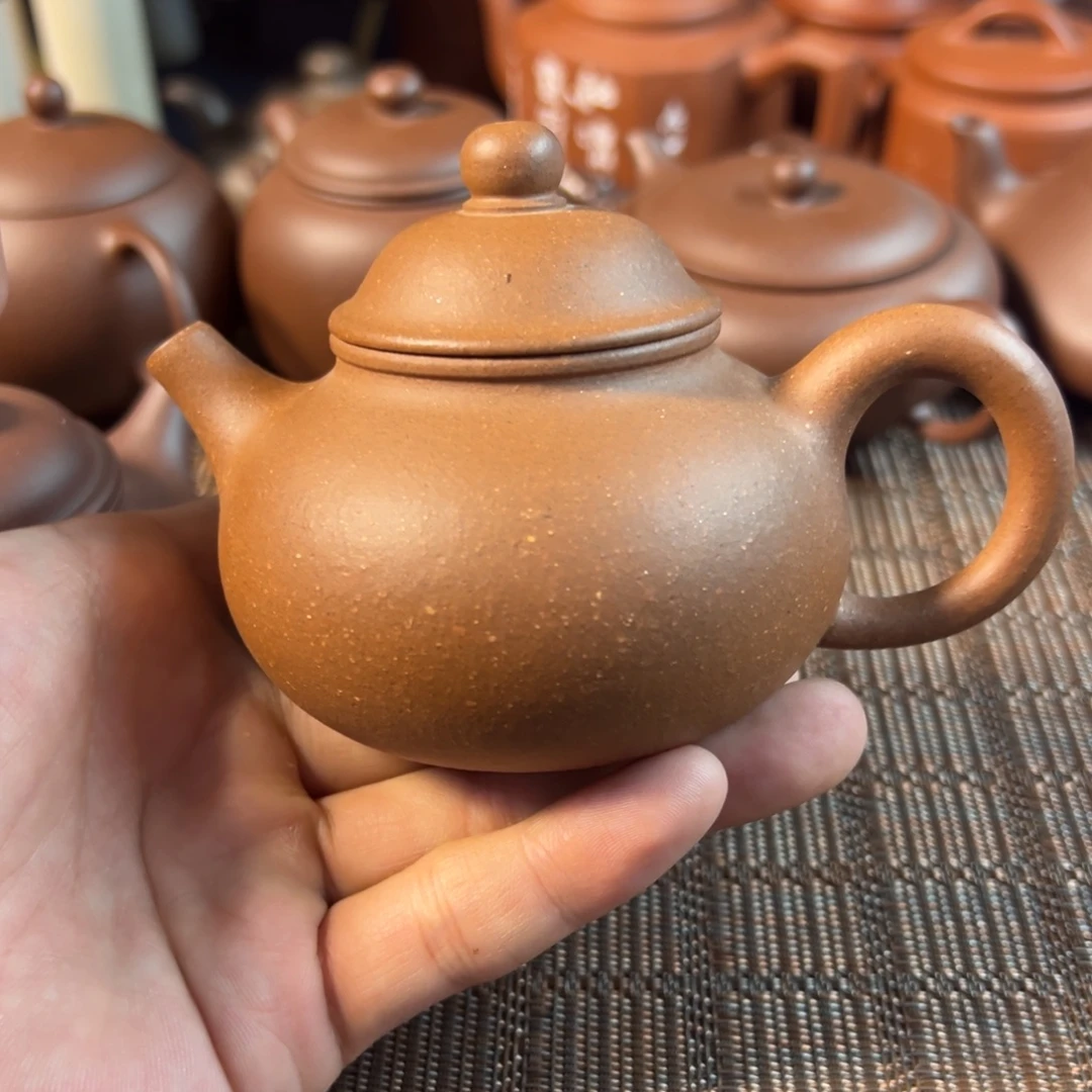 紫砂茶壶宜兴原矿紫砂壶160毫升容量