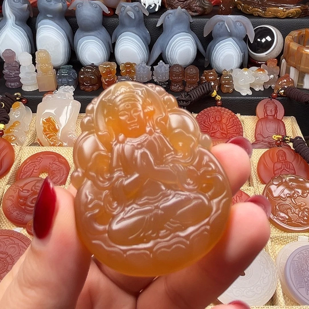 玛瑙/玉髓未镶嵌颈饰