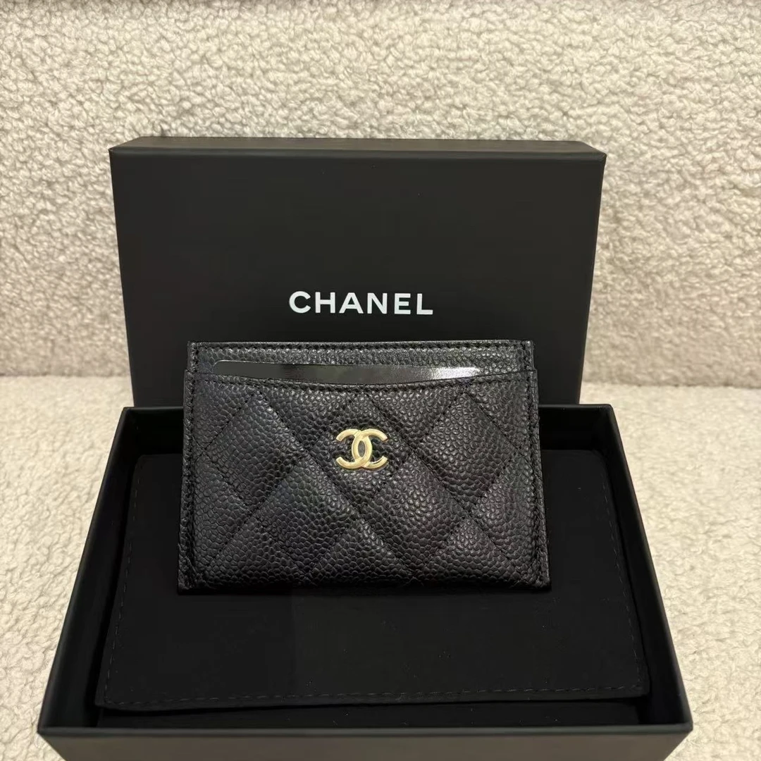未使用 Chanel/香奈儿 N0692 香奈儿黑色卡包 闲置❤️ 现货好价