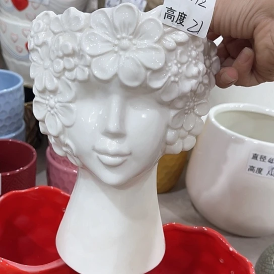 多肉绿植陶瓷花盆9.9包邮