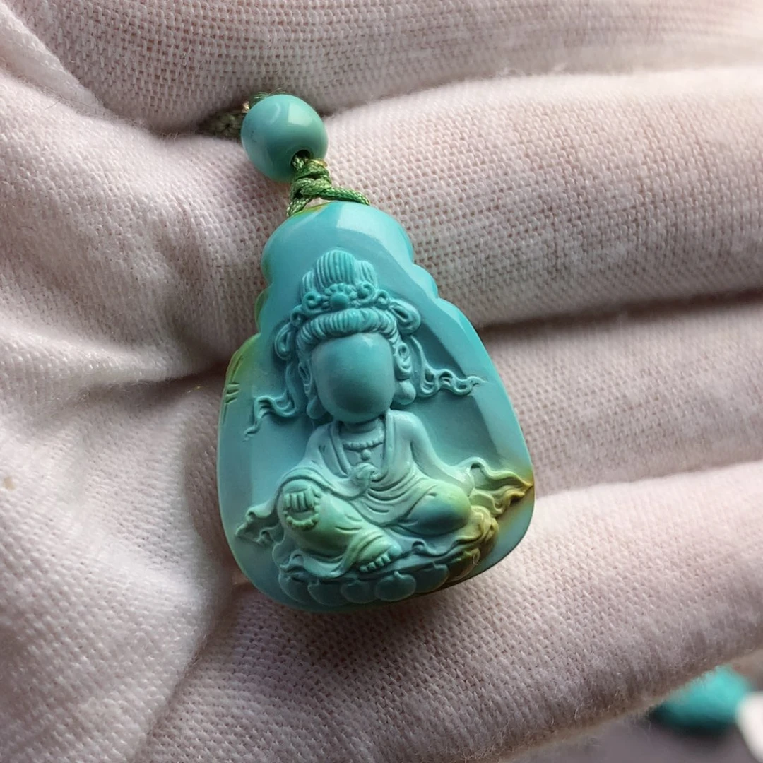 未镶嵌绿松石珠宝奇石夏***记