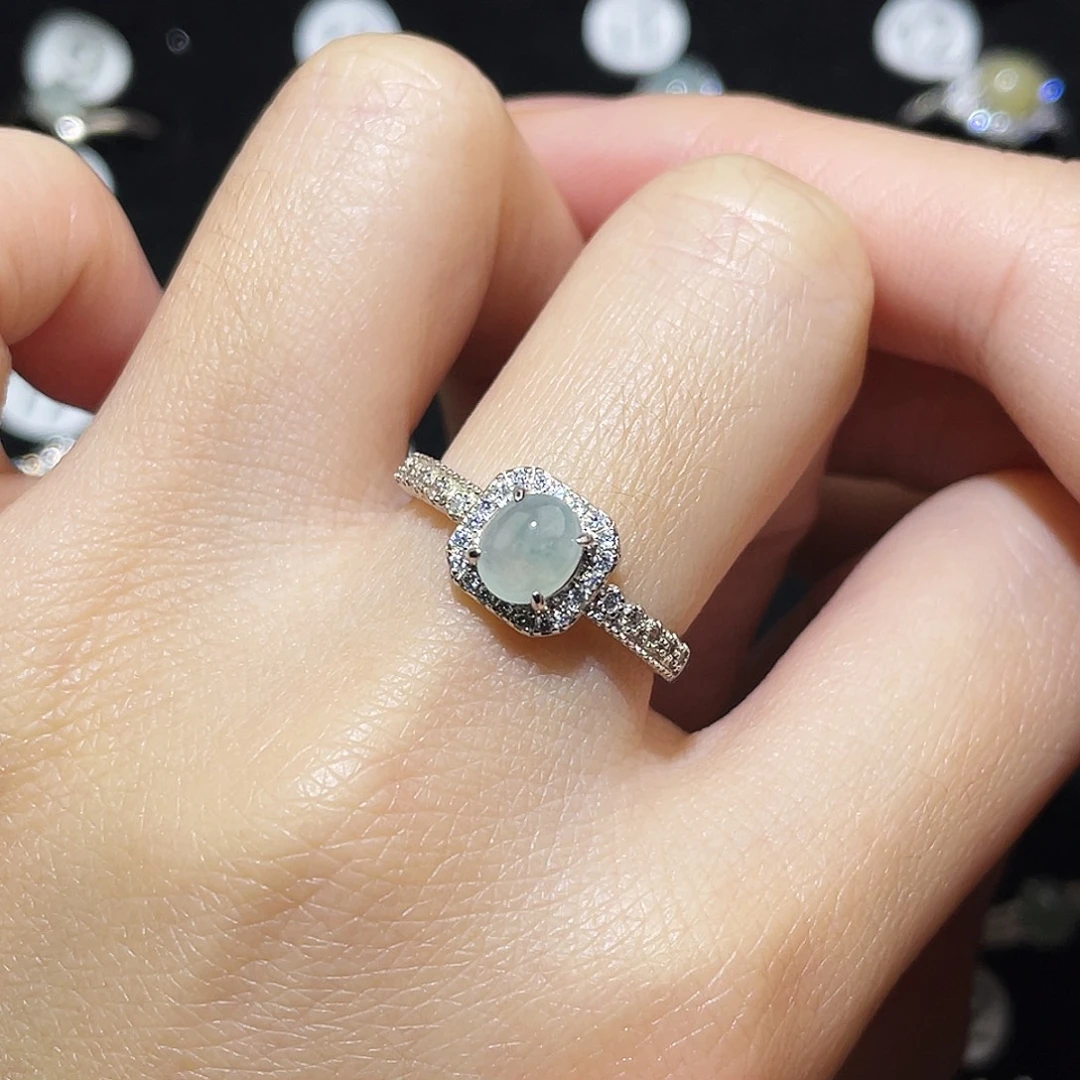 翡翠未镶嵌戒指戒指戒指