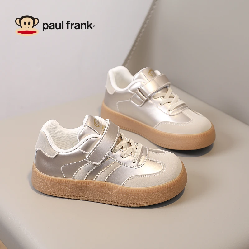 大嘴猴男童鞋6-12岁潮款运动鞋2025春秋季儿童百搭校园休闲鞋软底