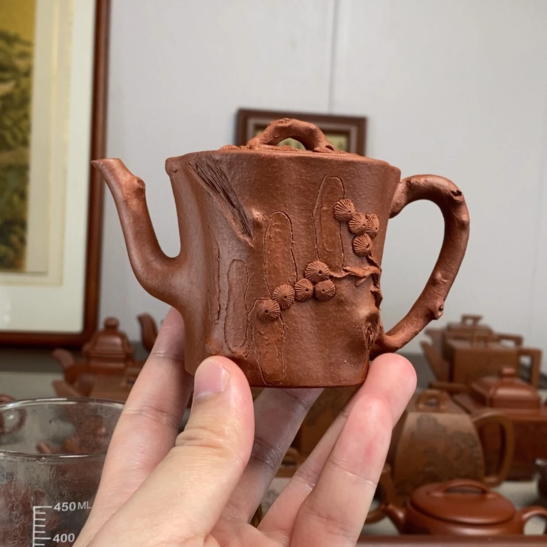 茶壶紫砂原矿泥料传统工艺制作