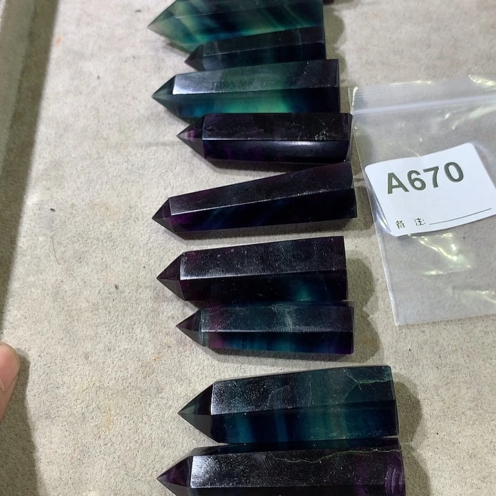 狼***q未镶嵌珠宝半成品水晶天然水晶A670