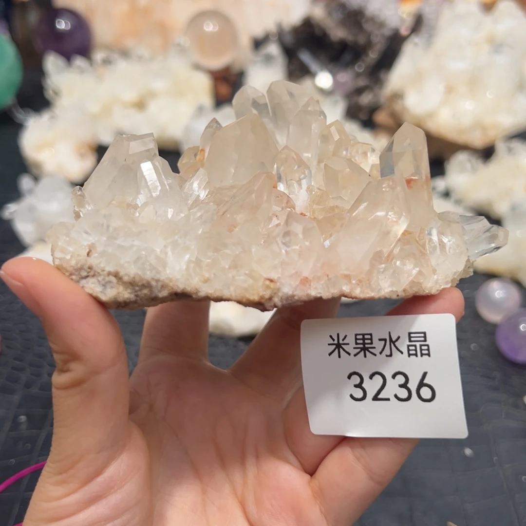 水晶珠宝半成品未镶嵌木****花