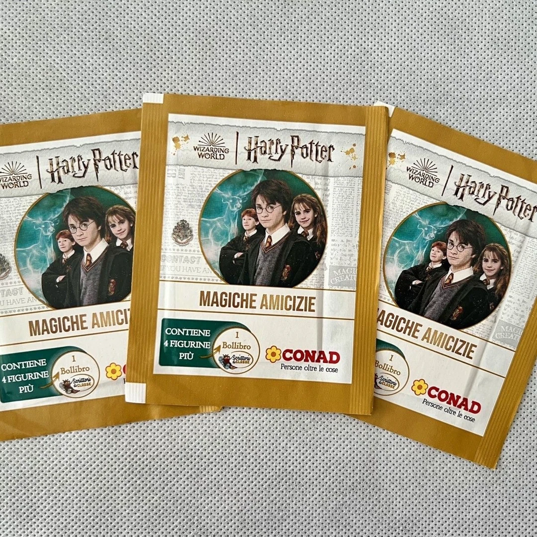哈利波特Harry Potter conad贴纸康纳德 哈利罗恩赫敏等 盲袋