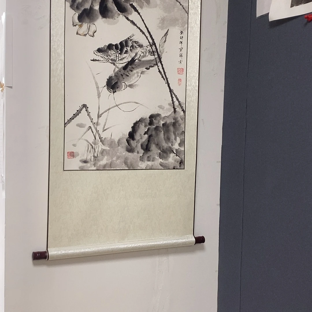 国画王宝祥45.68手绘画芯