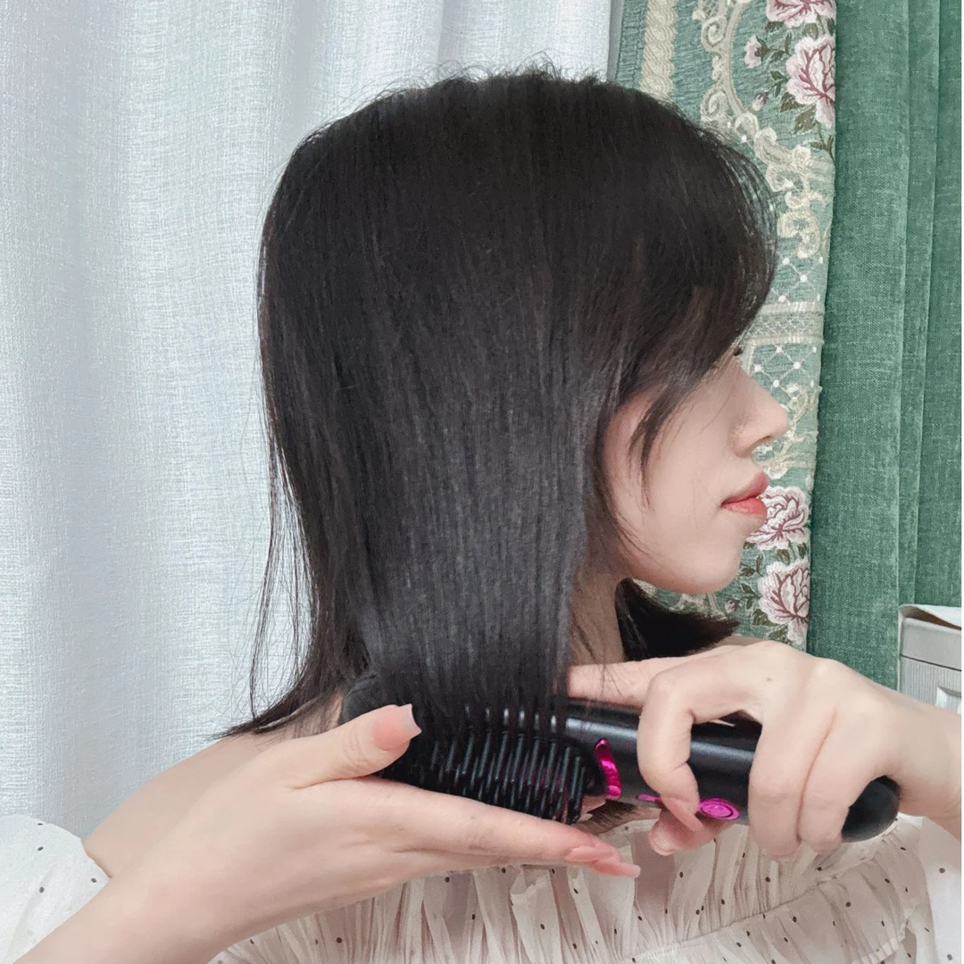 无线直发梳负离子不伤发便携直板夹两用电梳子女卷发棒神器宿舍