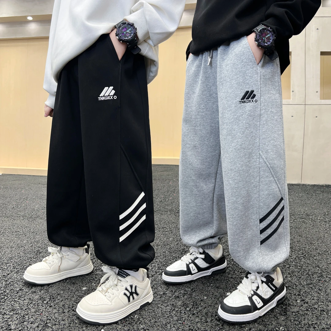 童装男童春秋款裤子2025新款儿童中大童秋季秋装运动男孩休闲裤潮