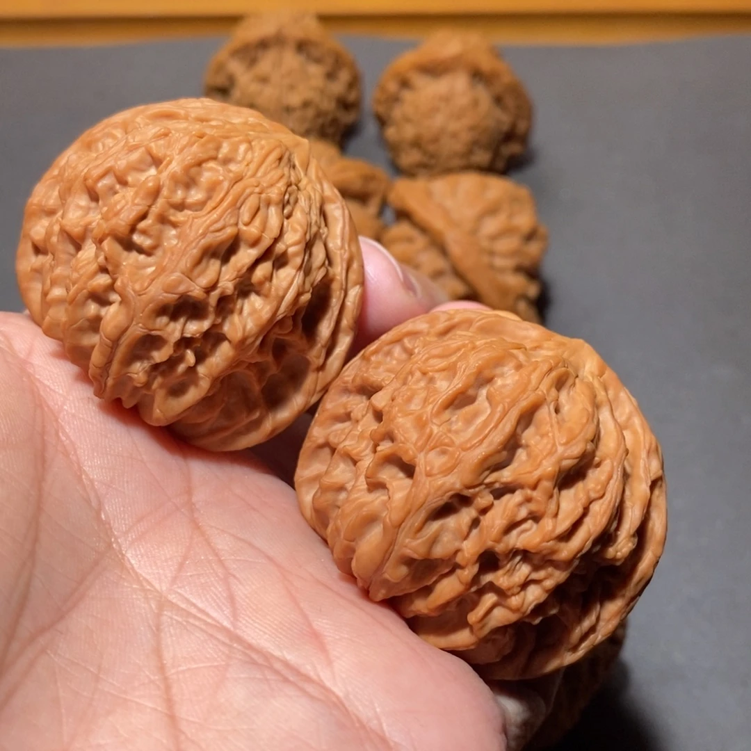 吊坠文玩核桃44山西磨盘全品