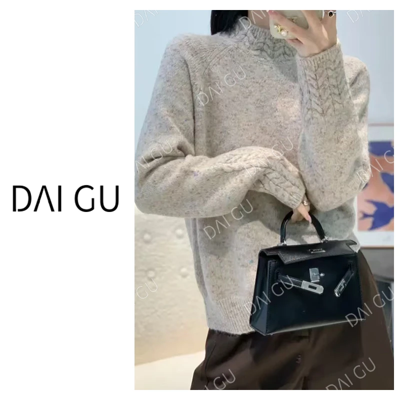 羊毛云朵蜜熊绒#加厚高配！秋冬新款长袖上衣宽松保暖毛衣B3555