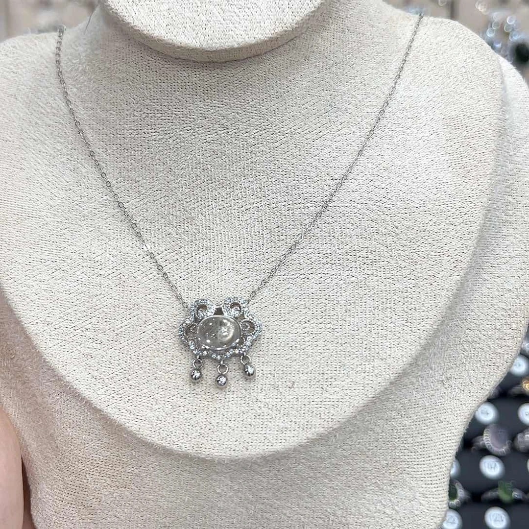 水晶银S925镶嵌戒指