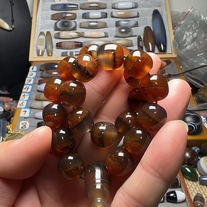 玛瑙/玉髓未镶嵌手串